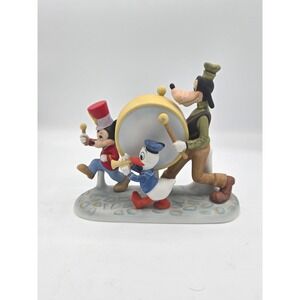 Vintage Disney‎ Marching Band Porcelain Figurine